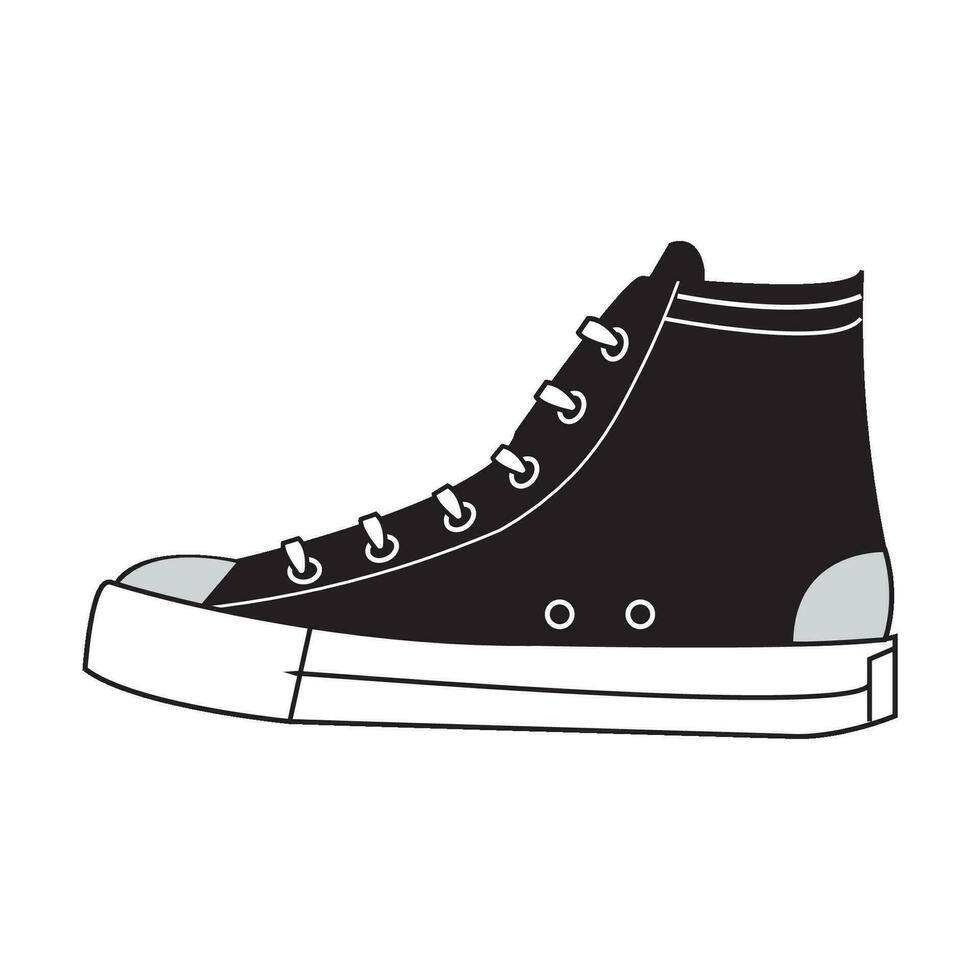 Schuh Symbol Logo Vektor Design Vorlage