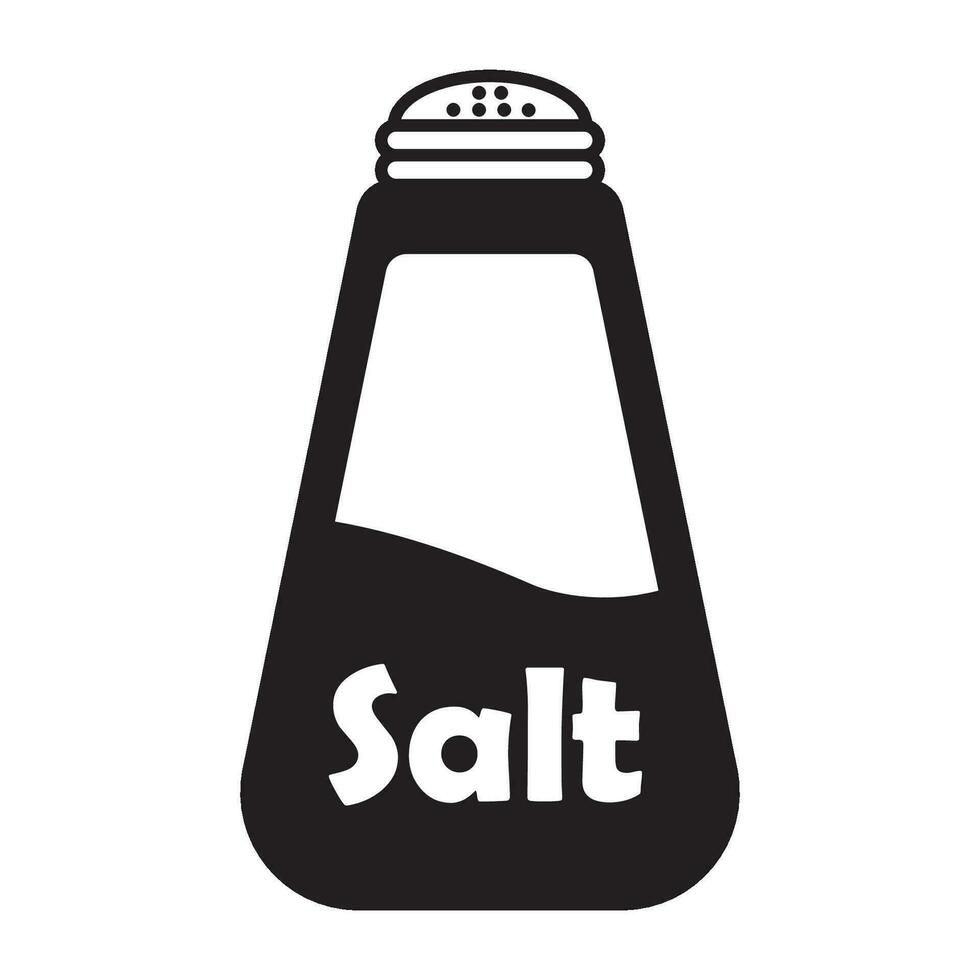 Salz- Symbol Logo Vektor Design Vorlage