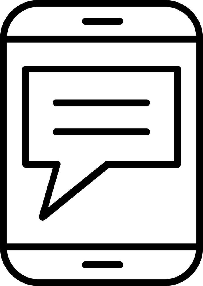 Chat-Vektor-Symbol vektor