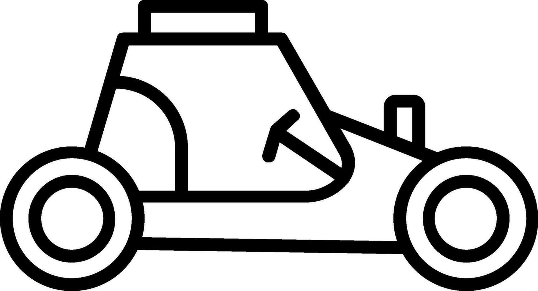 brach Buggy Vektor Symbol