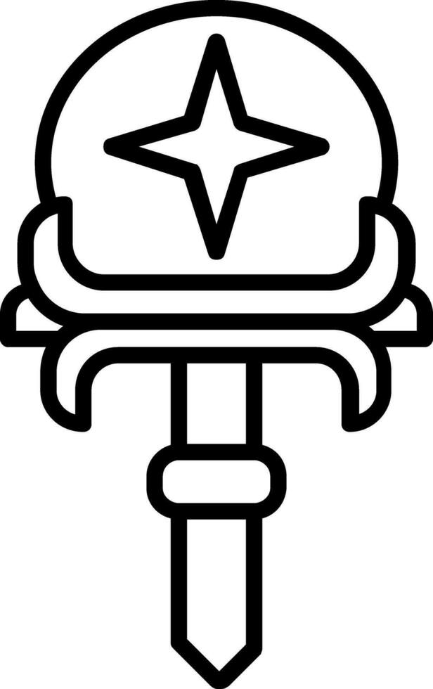 Zepter Vektor Symbol