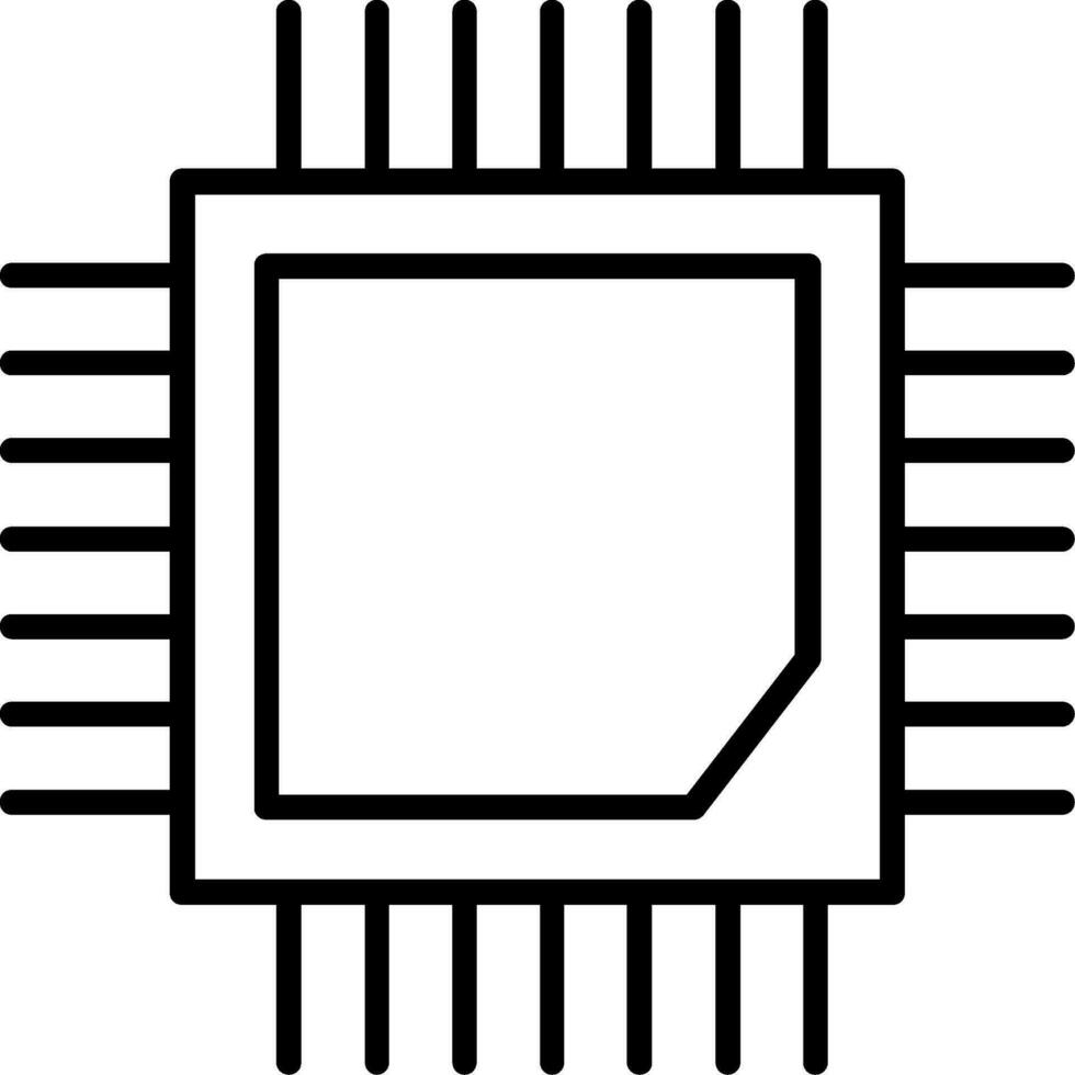 cpu-Vektorsymbol vektor