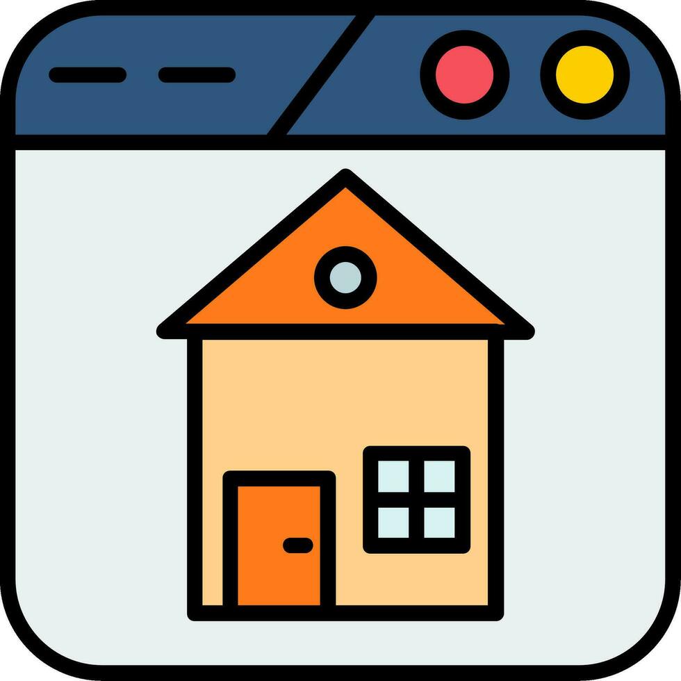 Homepage Vektor Icon