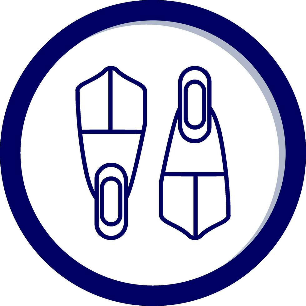 Flipper-Vektor-Symbol vektor