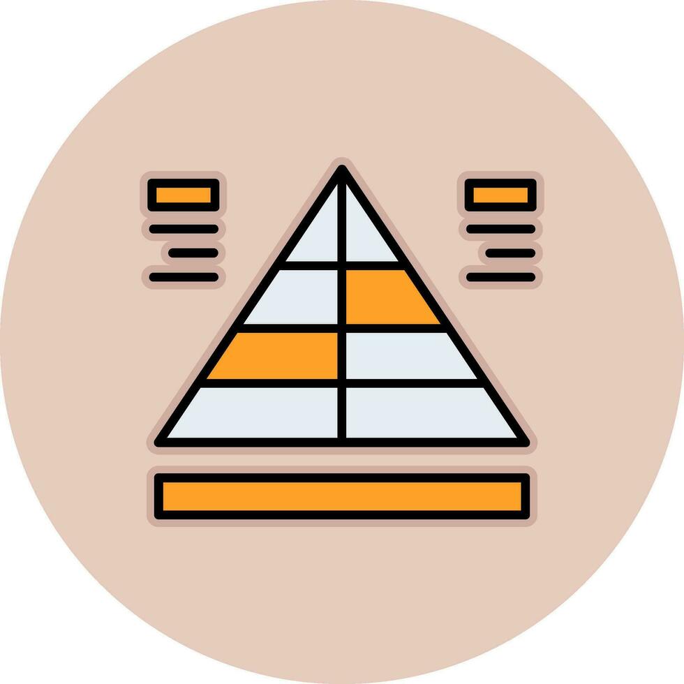 Pyramide Vektor Symbol