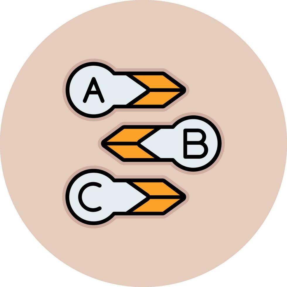 diagram vektor ikon