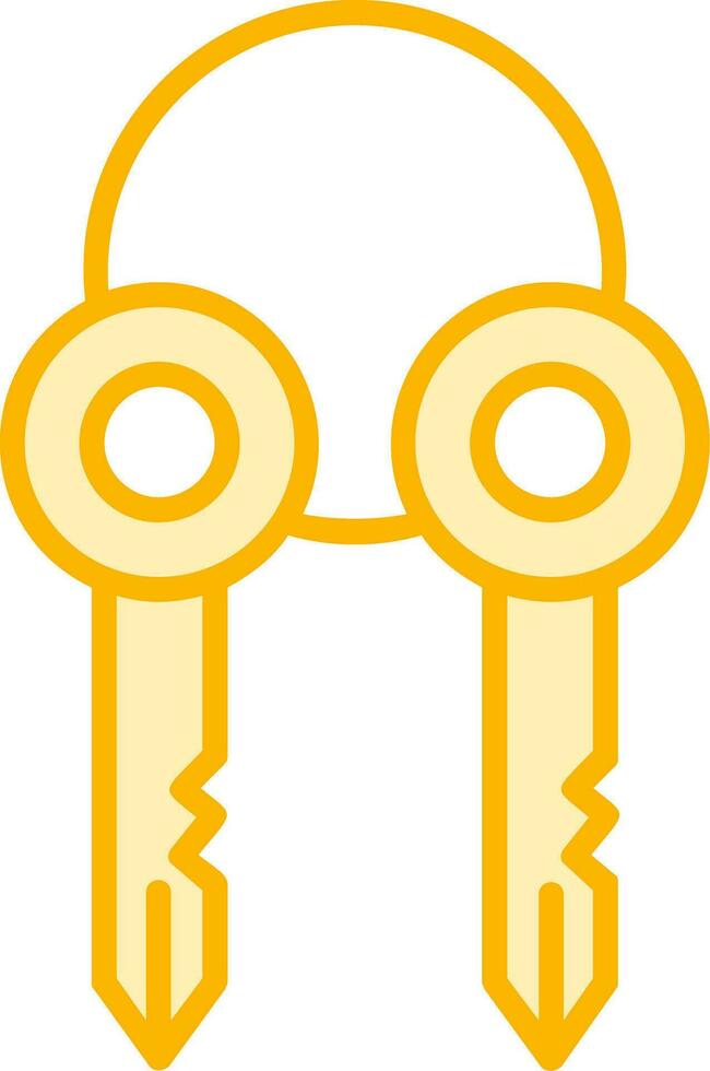 Surrogat Schlüssel Vektor Symbol