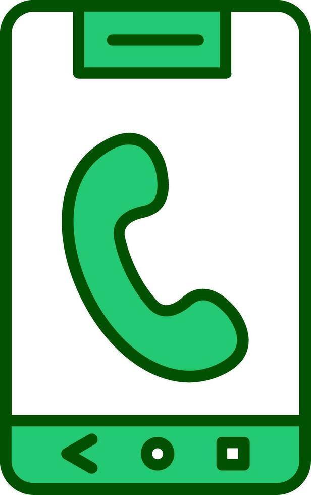 Telefon-Vektor-Symbol vektor