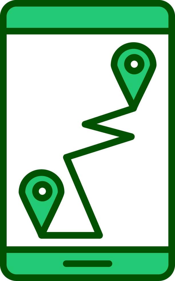 GPS-Vektor-Symbol vektor