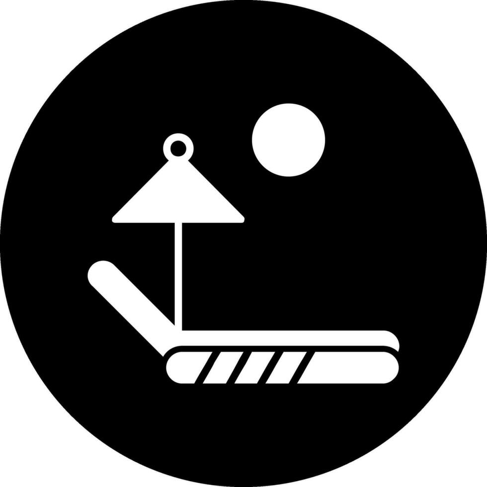 Sonnenbank Vektor Icon