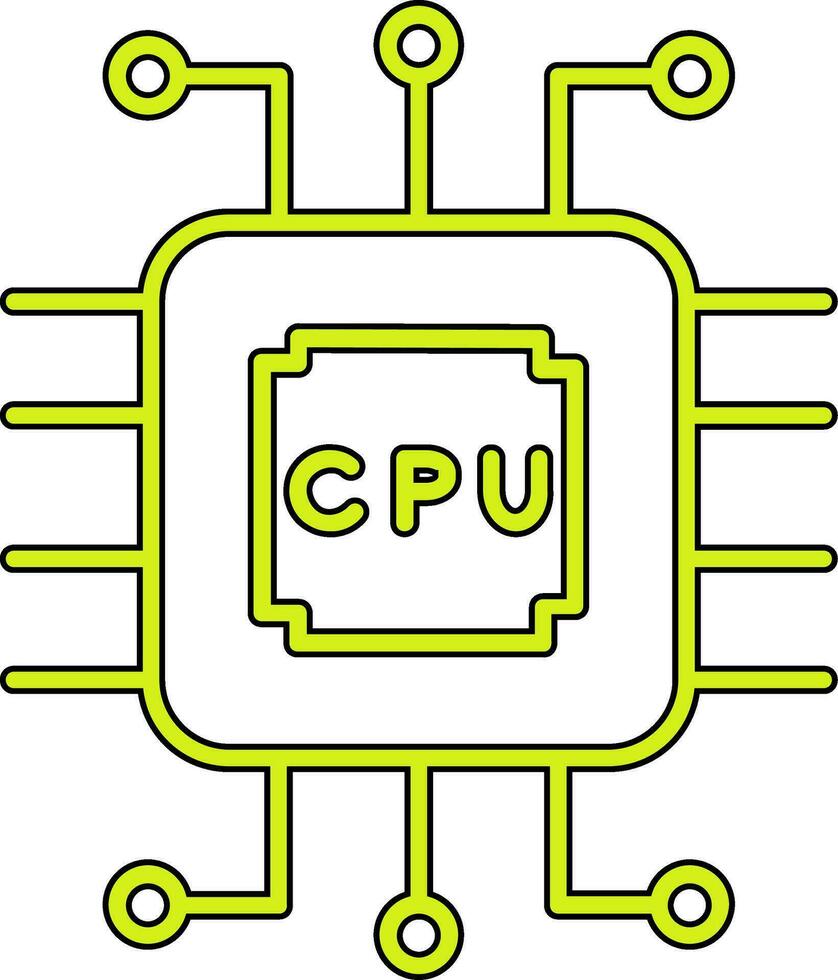 cpu-Vektorsymbol vektor