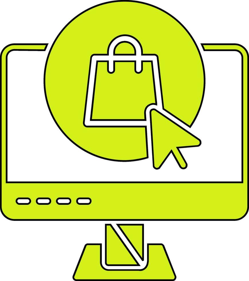 E-Commerce-Vektorsymbol vektor