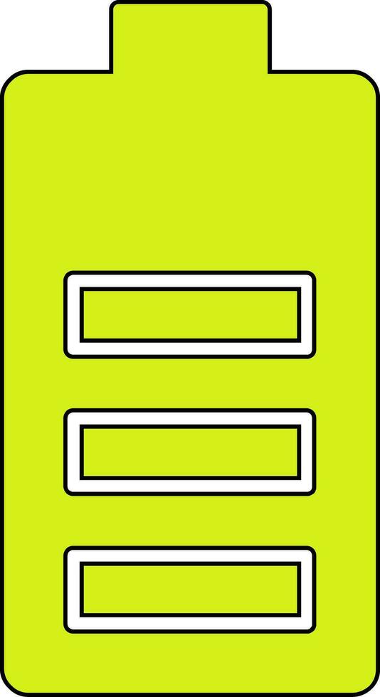 Batterie berechnet Vektor Symbol