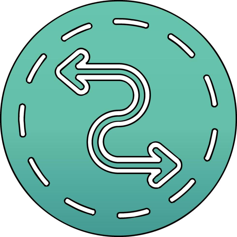 Zickzack- Vektor Symbol