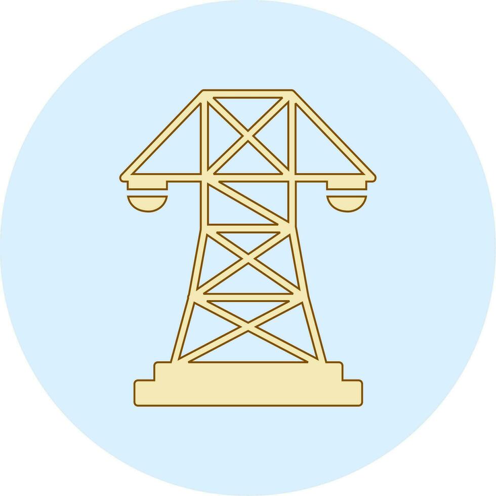 Turm-Vektor-Symbol vektor