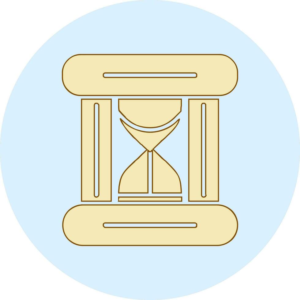 Sanduhr-Vektorsymbol vektor