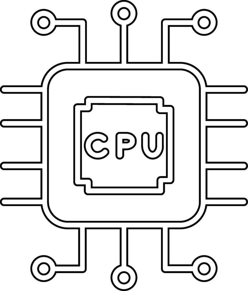 cpu-Vektorsymbol vektor