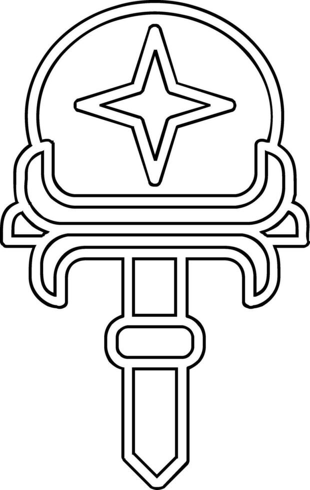 Zepter Vektor Symbol