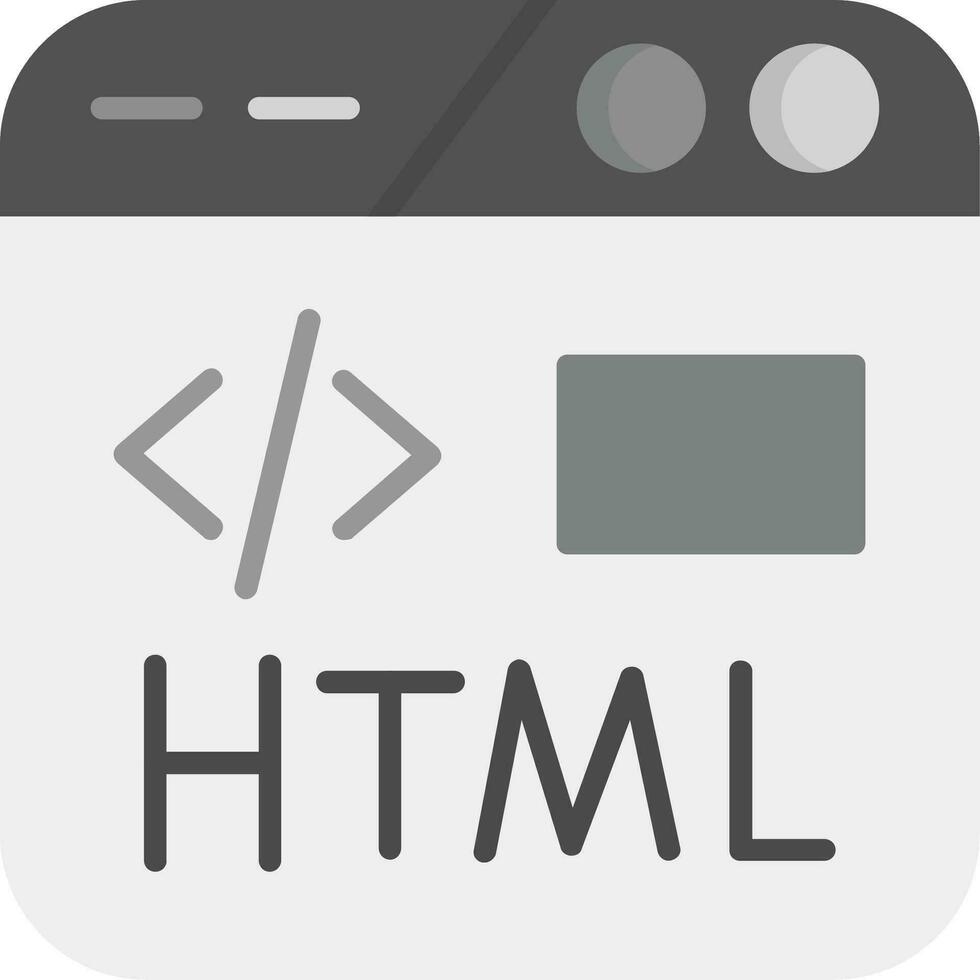 HTML-Vektorsymbol vektor