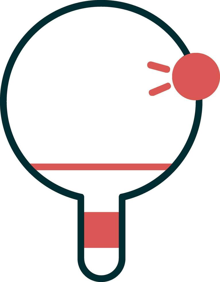 Tabelle Tenis Vektor Symbol