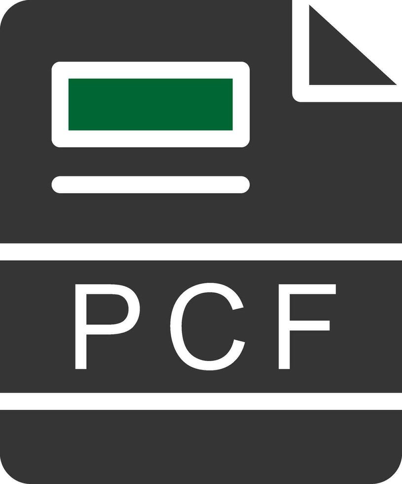 pcf kreativ Symbol Design vektor