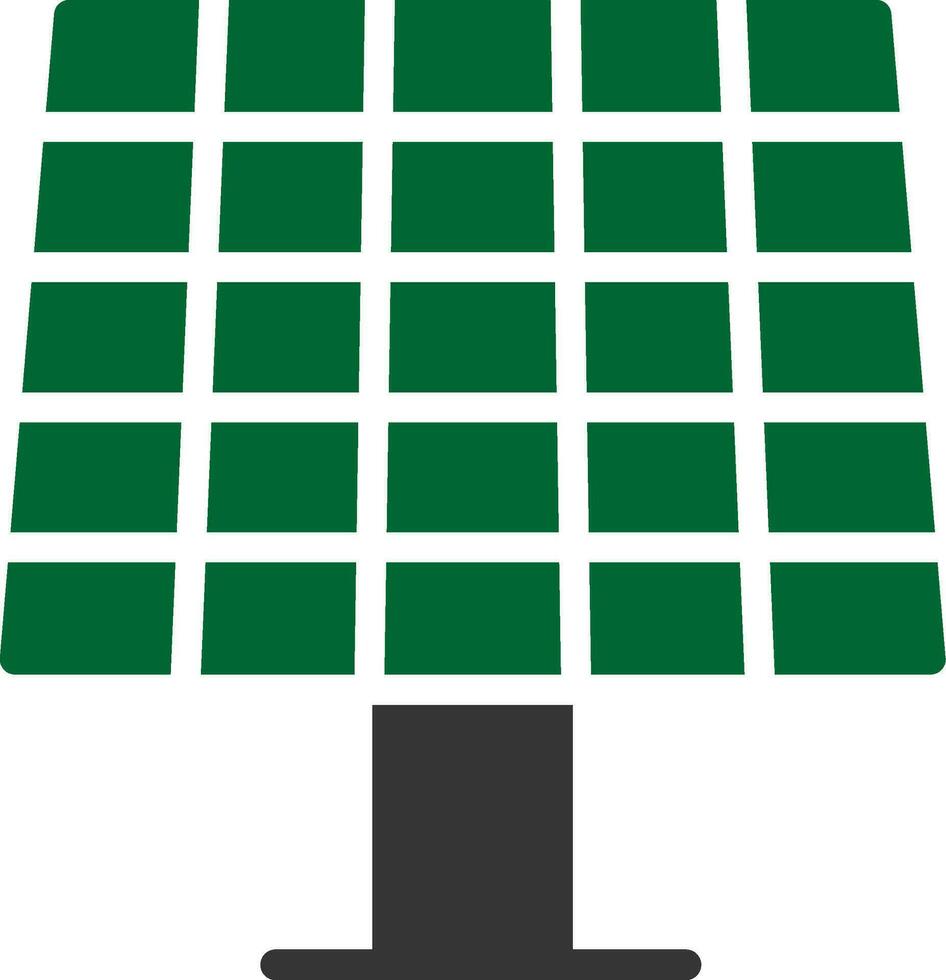 Solarpanel kreatives Icon-Design vektor