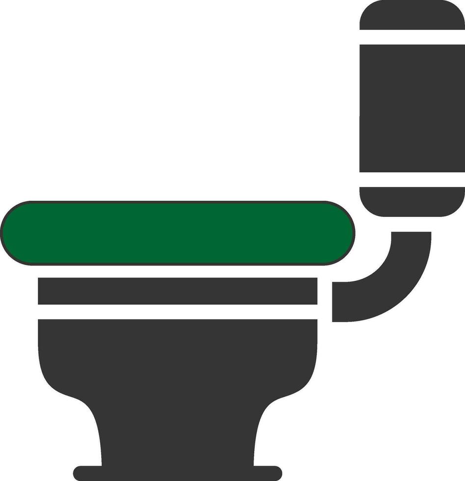 Toilette kreatives Icon-Design vektor