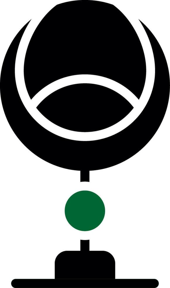 modern Stuhl kreativ Symbol Design vektor