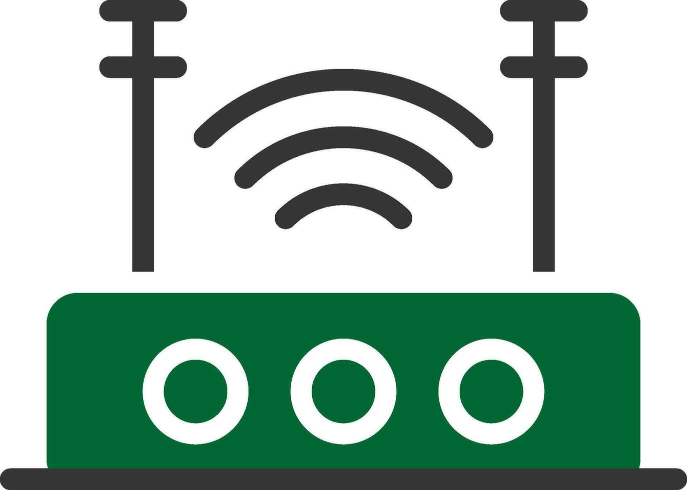 Wifi kreatives Icon-Design vektor