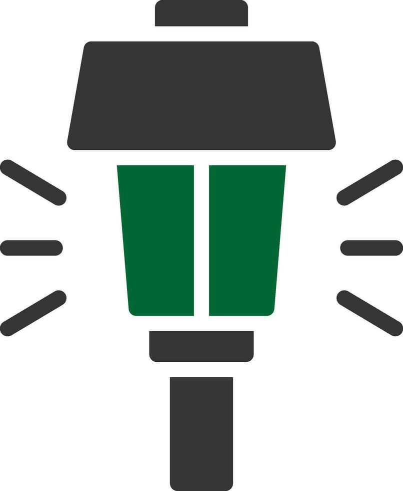 Streetlight kreatives Icon-Design vektor