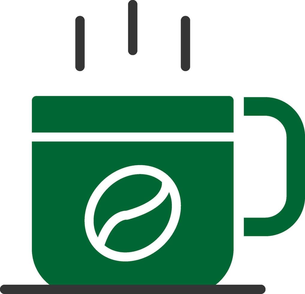 Kaffee kreatives Icon-Design vektor