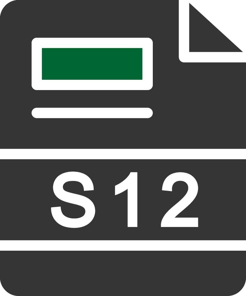 s12 kreativ ikon design vektor