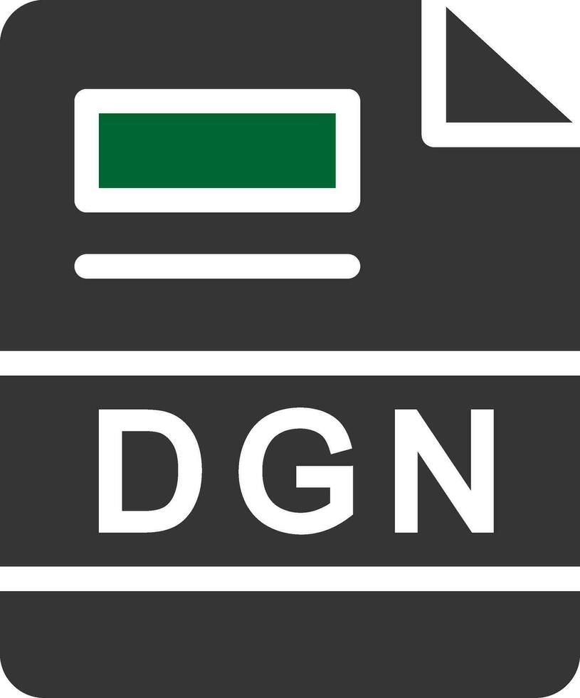 dgn kreativ Symbol Design vektor