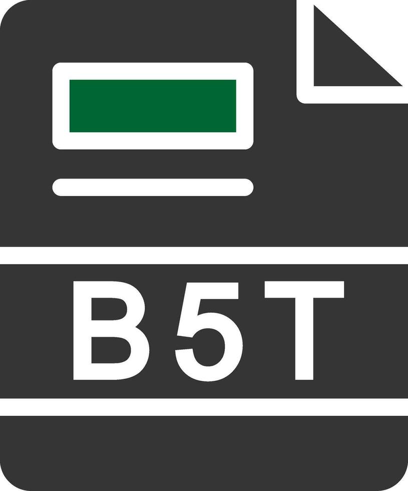 b5t kreativ Symbol Design vektor