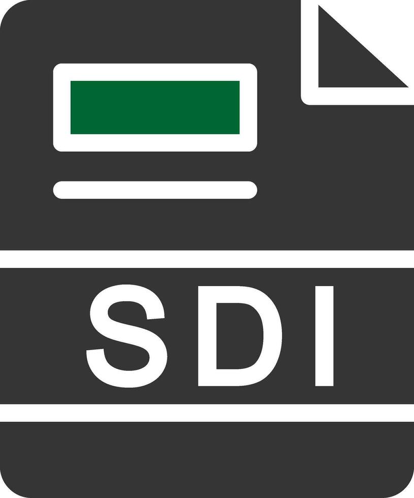 sdi kreativ Symbol Design vektor