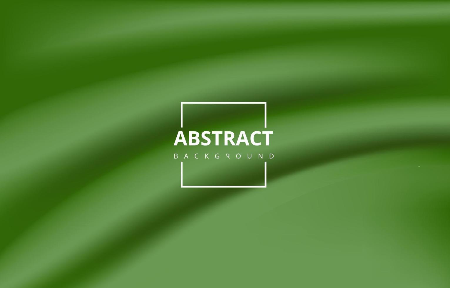 abstrakte elegante luxuriöse grüne Seidensatin-Stoff-Wellen-Hintergrundtapete vektor