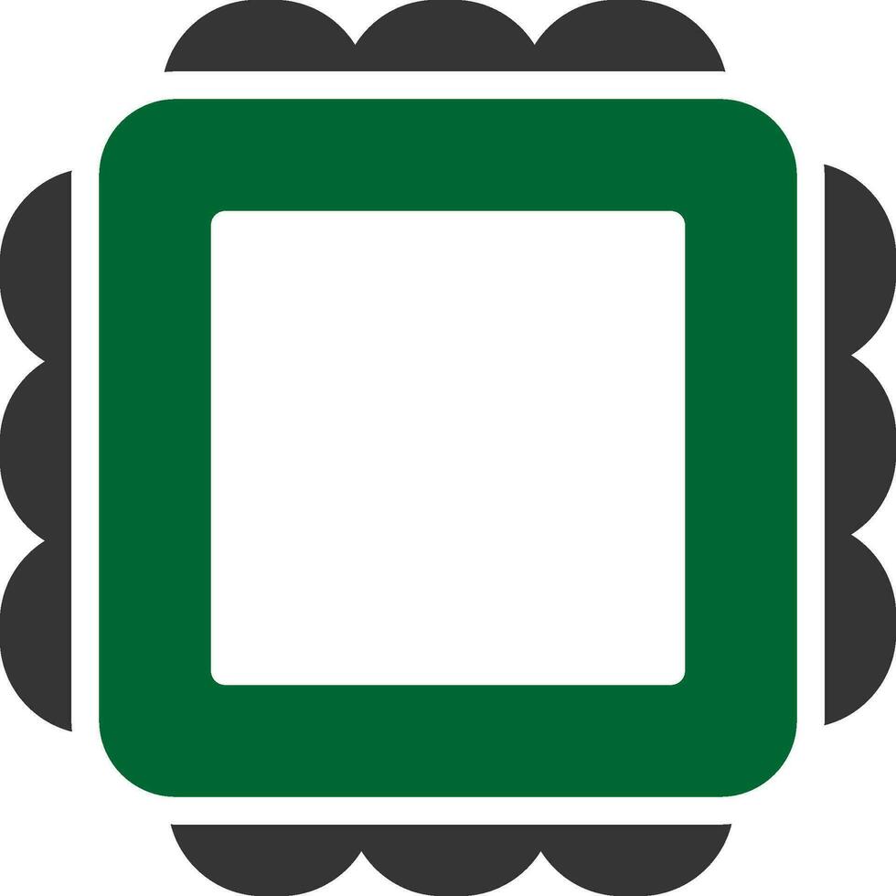 Zauberspiegel kreatives Icon-Design vektor