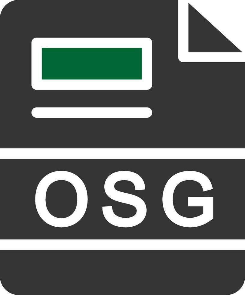 osg kreativ Symbol Design vektor