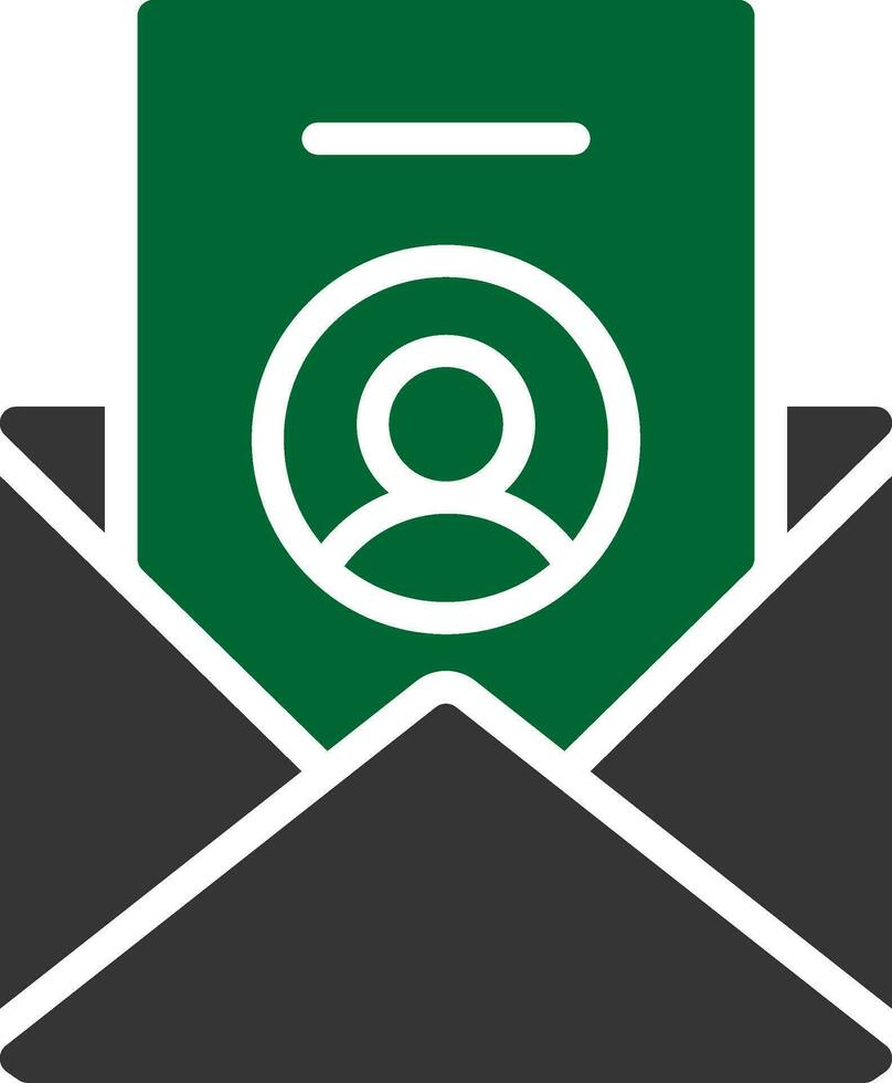 E-Mail kreatives Icon-Design vektor