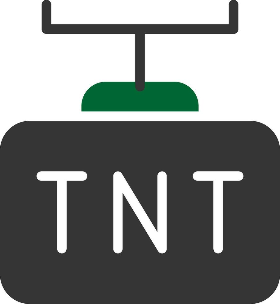 tnt kreatives Icon-Design vektor