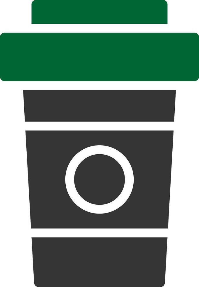 Papier Tasse kreativ Symbol Design vektor