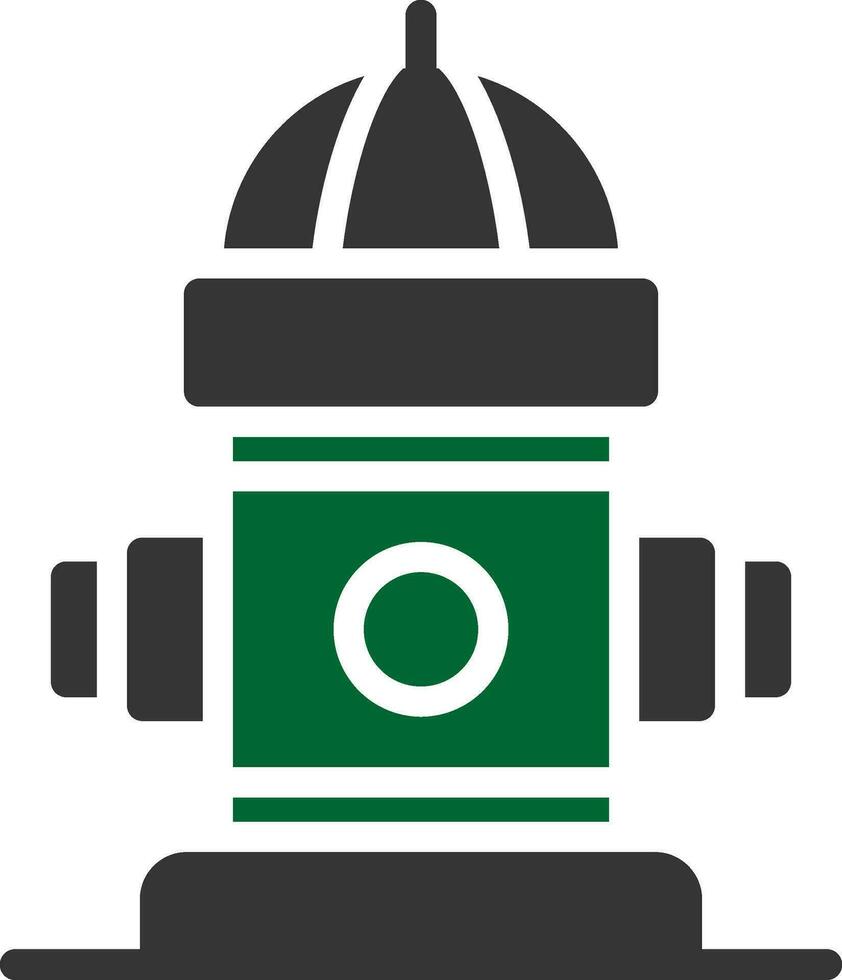 Hydranten kreatives Icon-Design vektor