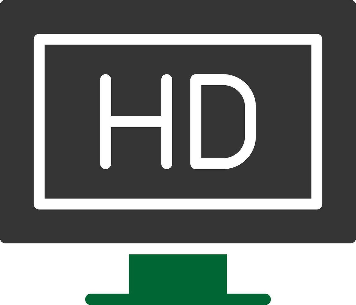 kreatives Icon-Design für das Fernsehen vektor