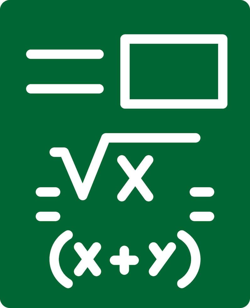 Mathe kreatives Icon-Design vektor