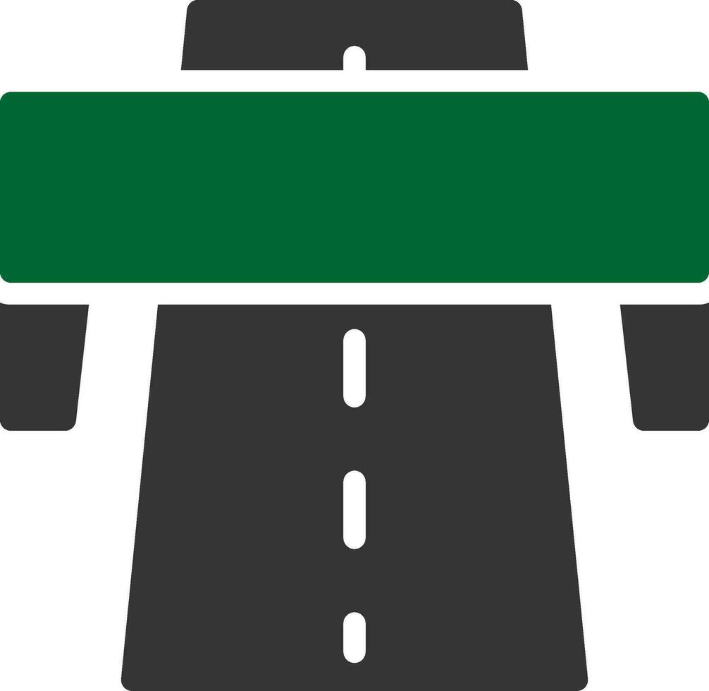 Autobahn kreatives Icon-Design vektor