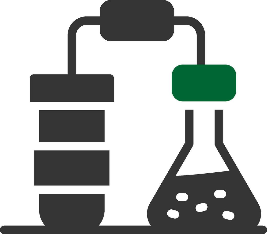 Chemie kreatives Icon-Design vektor