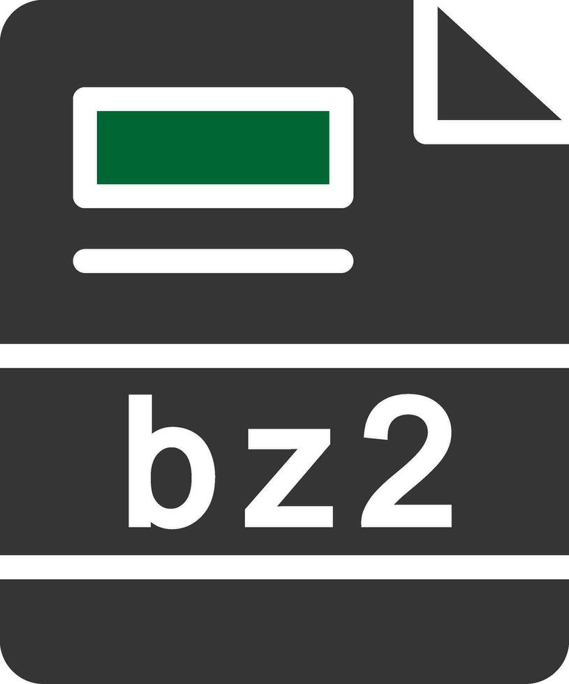 bz2 kreativ Symbol Design vektor