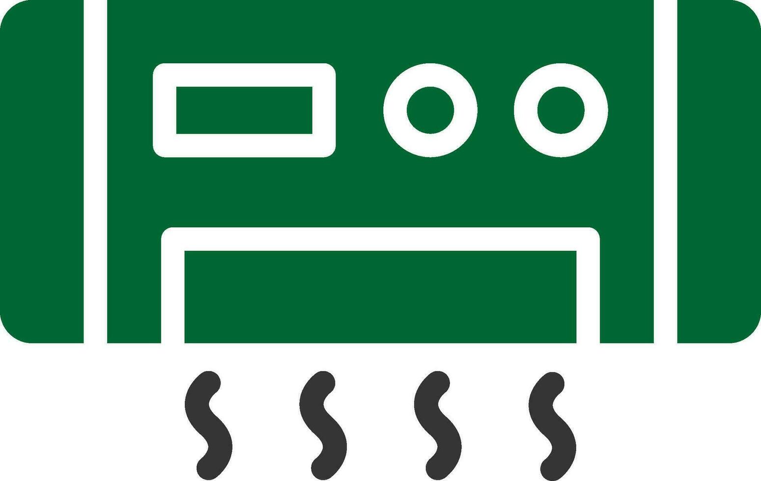 Klimaanlage kreatives Icon-Design vektor