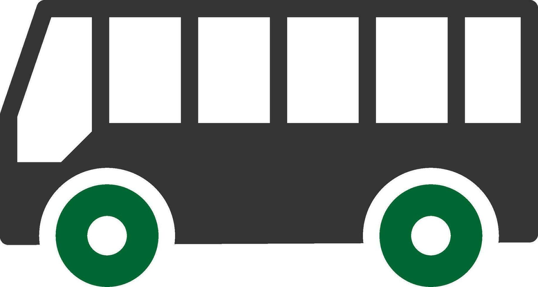 buss kreativ ikon design vektor