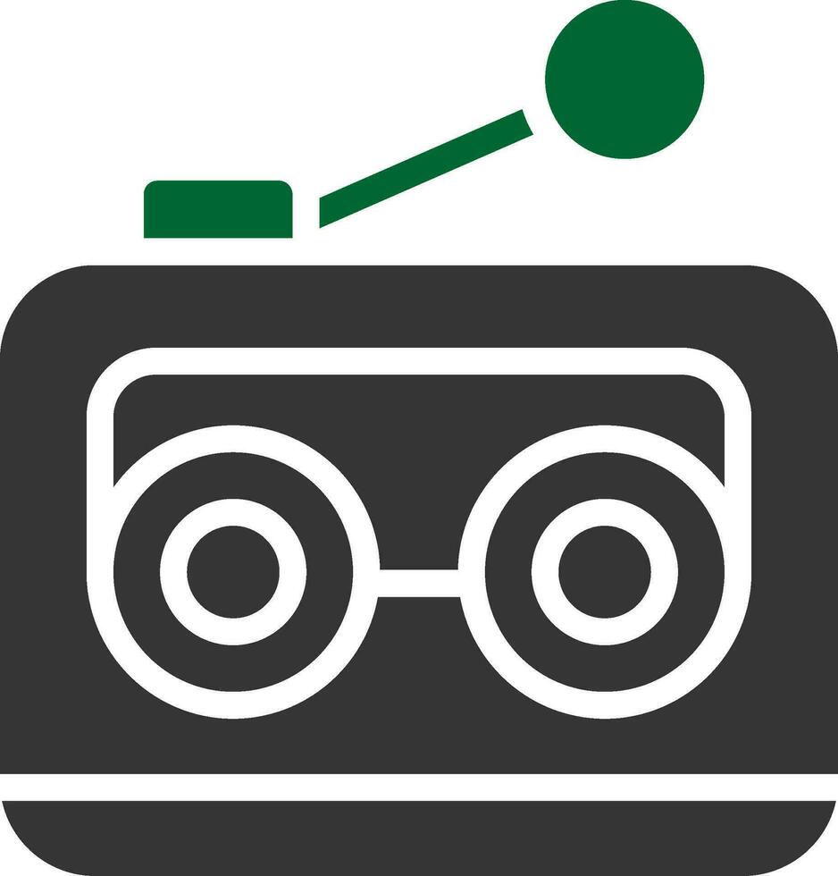 Radio kreatives Icon-Design vektor